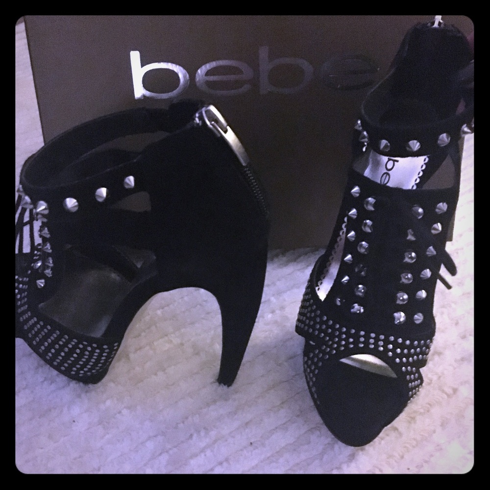 Bebe Studded Heels